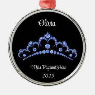 Princess tiara Tree Ornament Aus Metall
