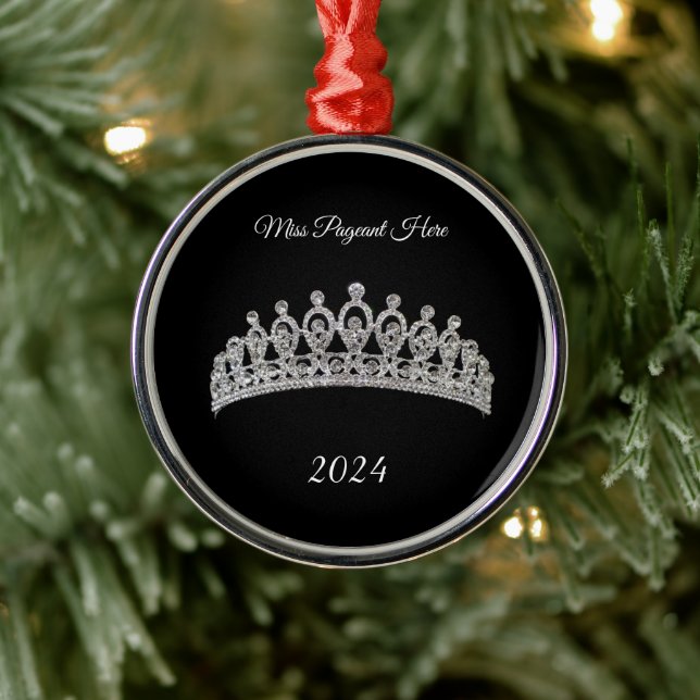 Princess Tiara Weihnachtsdekoration Ornament Aus Metall (Baum)