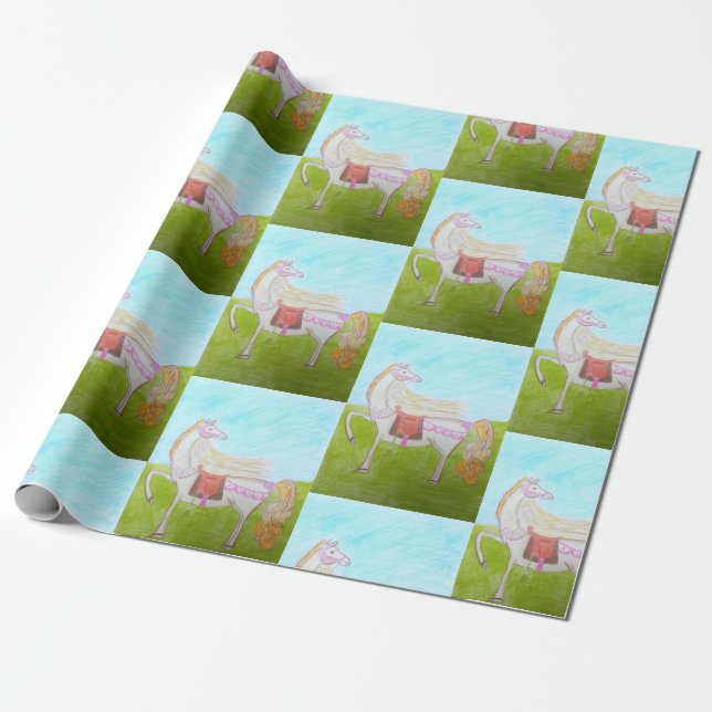 Princess - Umschlagpapier Geschenkpapier (Ungerollt)