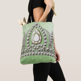 Princess Vintag Crown blassgrün Tasche