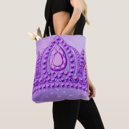 Princess Vintag Crown Lila Tasche