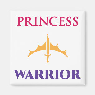 Princess Warrior Magnet