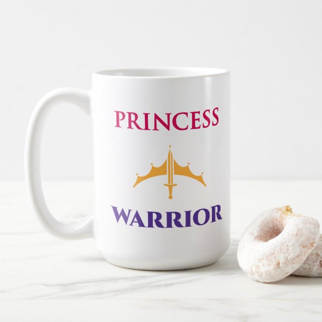 Princess Warrior Mug (Avec donut)