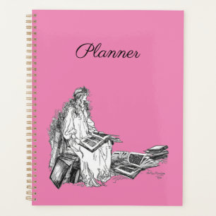 Princess with Books Planner Planer