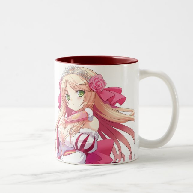 Princesse Anime Girl Mug (Droit)