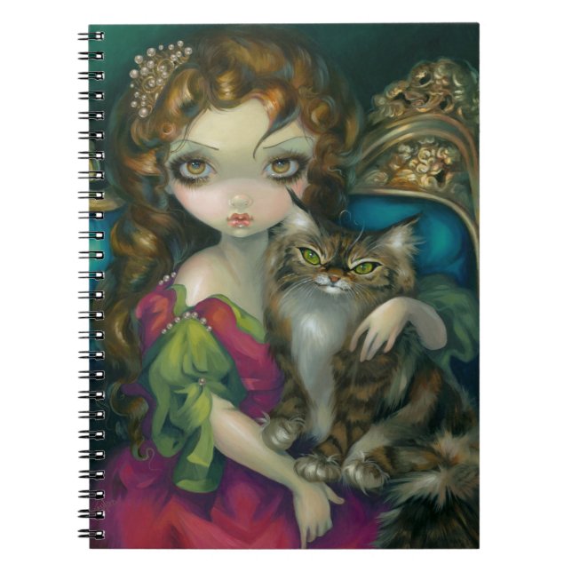 "Princesse avec le carnet d'un chat de ragondin du (Devant)