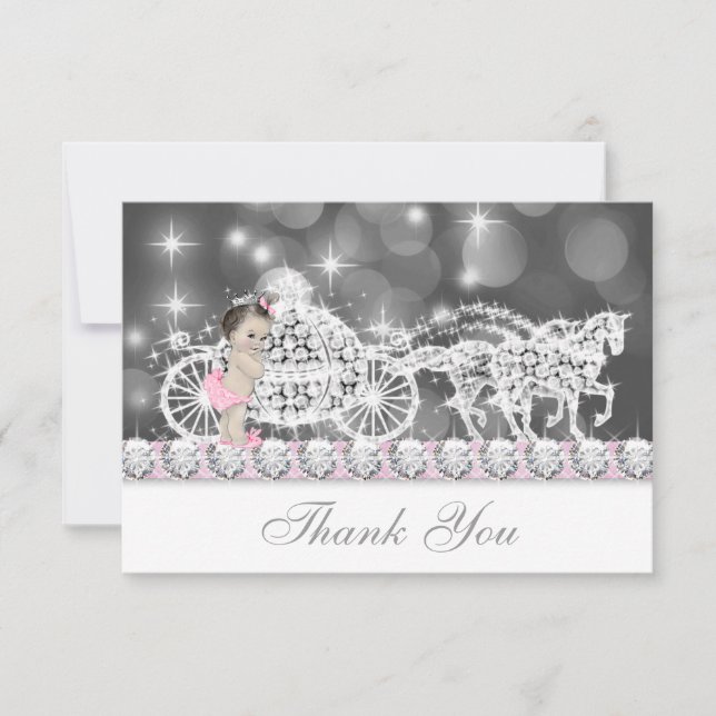 Princesse Baby shower Merci (Devant)