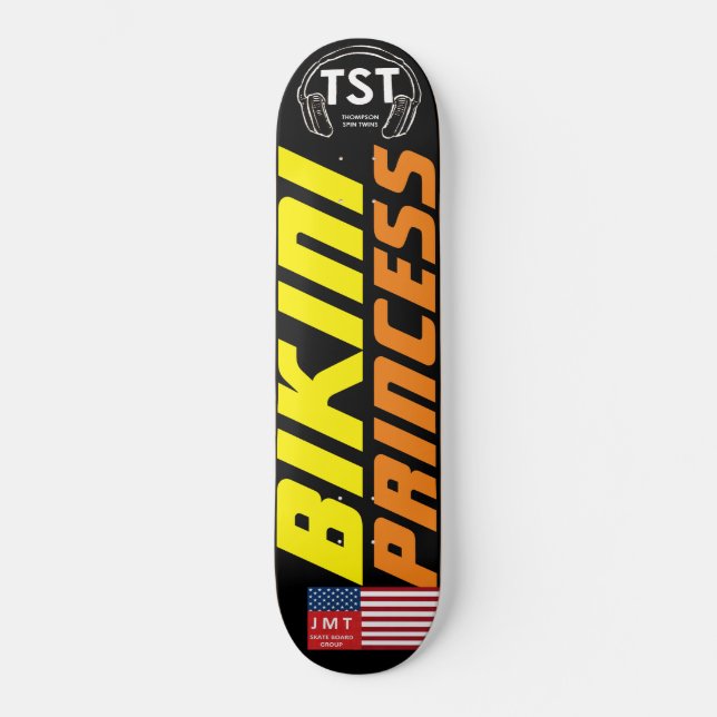 PRINCESSE BIKINI SKATEBOARD OFFICIELLE (Recto)