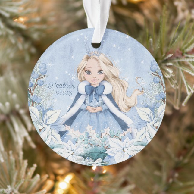 Princesse Blonde Snowy Winter (Arbre)