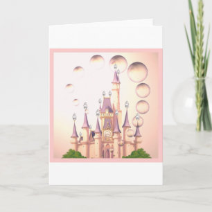 Princesse Castle Birthday Invitations de petite