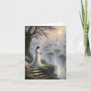 Princesse dans un jardin enchanté
