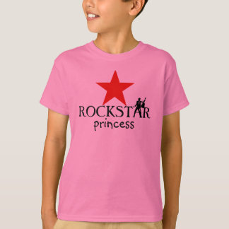 Princesse de ROCKSTAR - T-shirt de filles