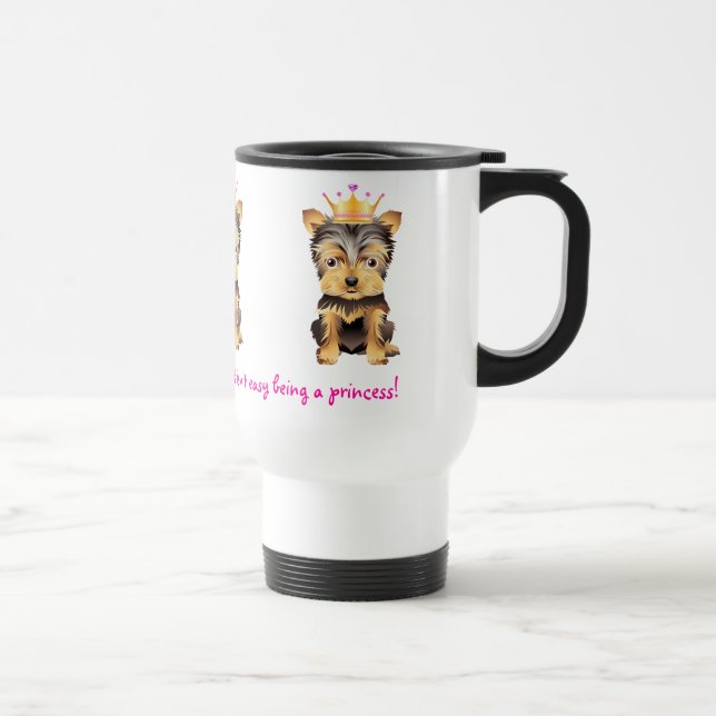 Princesse Dog Coffe Travel Mug de Yorkshire (Droite)
