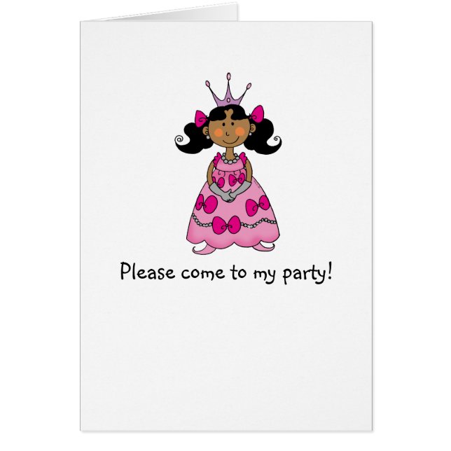 Princesse d'une chevelure noire (Devant)