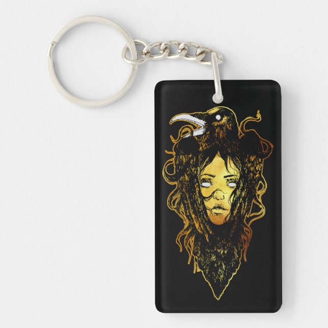 Princesse Embracée par un Corbeau (Devant)