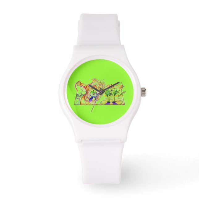 Princesse et montre à la grenouille (Recto)