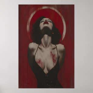 Princesse gothique, Art mural féministe, Femme Lil