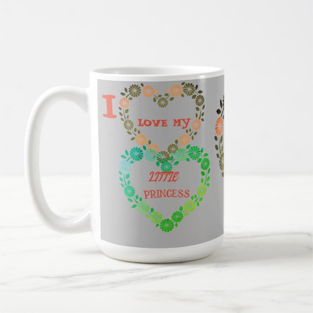 Princesse Heart Mug 15oz. (Gauche)