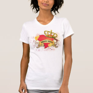 Princesse indigne T-Shirt de dames
