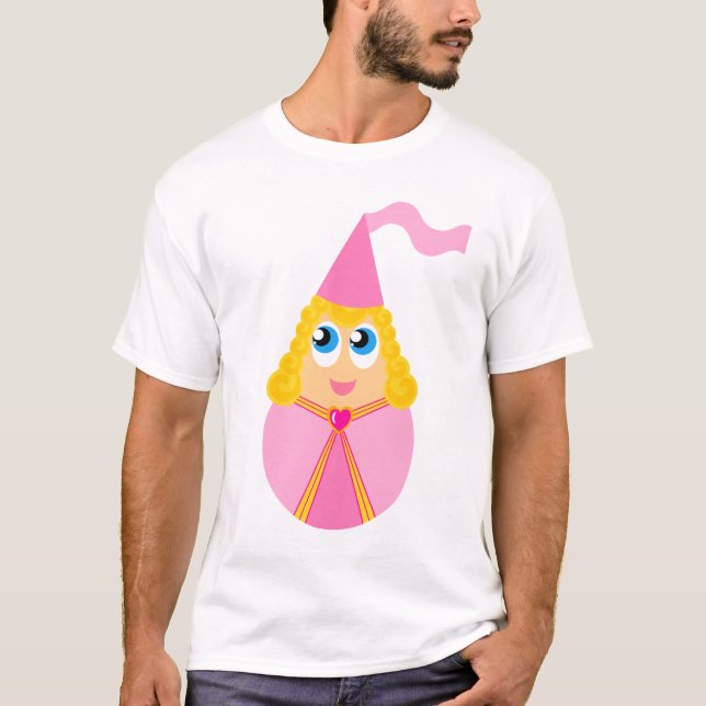 Princesse mignonne Kids Tshirt de conte de fées (Devant)