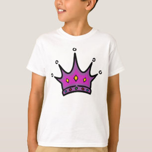 Princesse mignonne Tiara T-Shirt