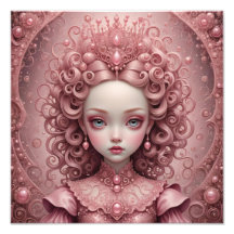 Princesse rose Mark Ryden Style Art Poster Imprime