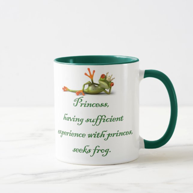 Princesse Seeks Frog Mug (Droite)