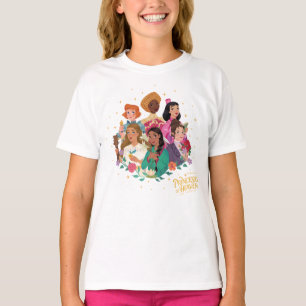 Princesses du Ciel™ T-shirt Fleurs Filles
