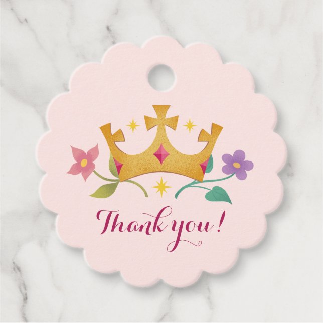Princesses of Heaven™ Gift Tag Geschenkanhänger (Vorderseite)