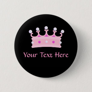 PrincessPartyCrown Button