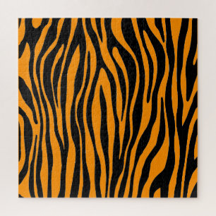 Princeton Orange Zebra Print