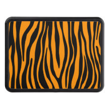 Princeton Orange Zebra Print