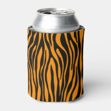 Princeton Orange Zebra Print