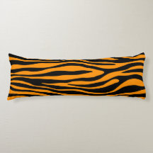 Princeton Orange Zebra Print