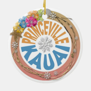 Princeville Kauai Hawaii Keramikornament