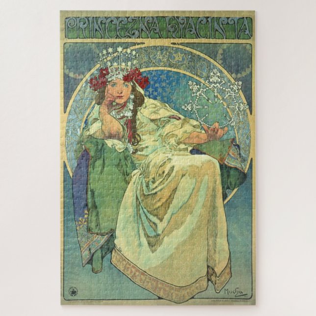 Princezna Hyacinth von Alphonse Mucha (Vertikal)