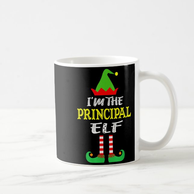 Principal Elf Matching Family Group Christmas  Kaffeetasse (Rechts)