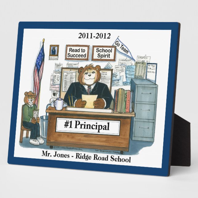 Principal Plaque Fotoplatte (Seite)