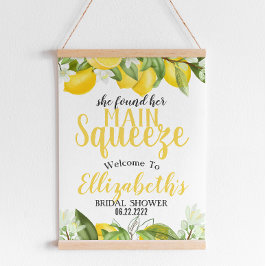 Principale Squeeze Lemons Affiche de bienvenue d'a