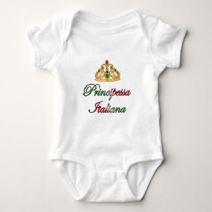 Principessa Italiana (italienische Prinzessin) Baby Strampler