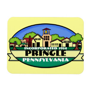Pringle Pennsylvania Souvenirmagnet Magnet
