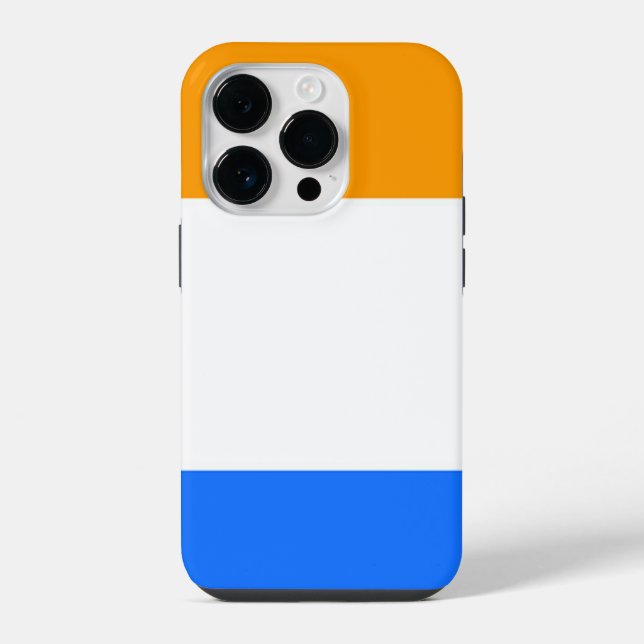 Prinsenvlag iPhone 14 Pro Hülle (Rückseite)