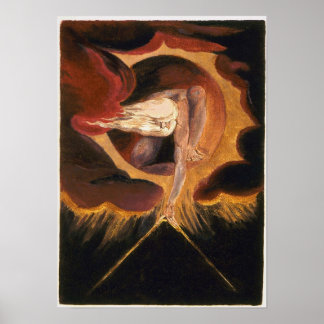 Print - Ancient of Days - William Blake Poster