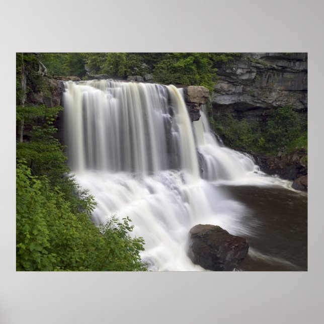 Print - Blackwater Falls, West Virginia Poster (Vorne)