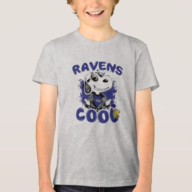 print character cool crows Tri-Blend shirt (Vorderseite)