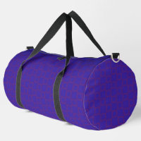 Print Cut Nähtasche Blau Lila modernes Design
