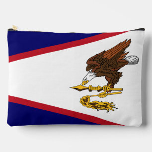 Print Cut Sac à coudre avec le drapeau des Samoa a