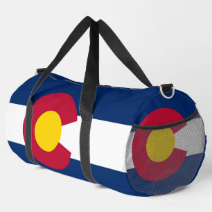 Print Cut Sac à coudre avec le drapeau du Colorado