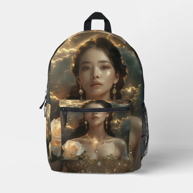 Print Cut Sew Bag Bedruckter Rucksack (Vorderseite)