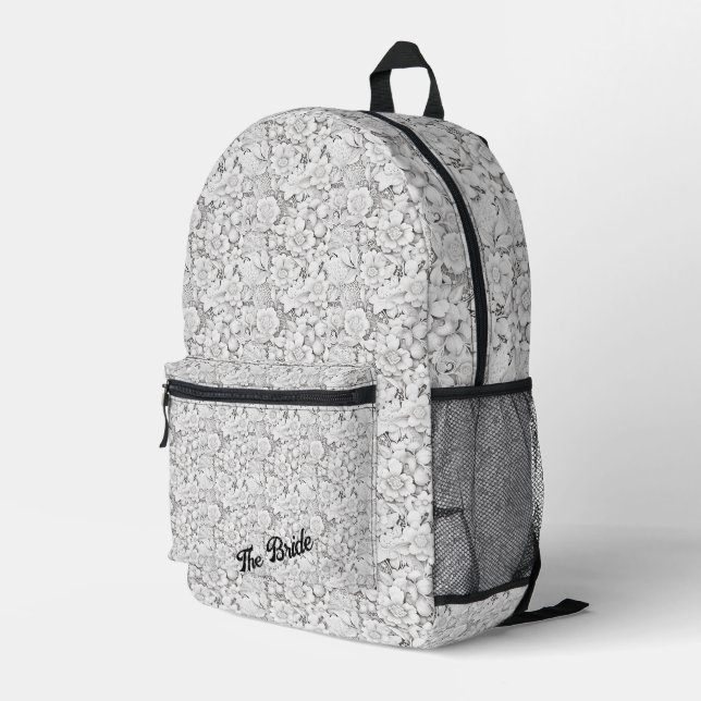 Print Cut Sew Bag Bedruckter Rucksack (Rückseitige Ecke Rechts)